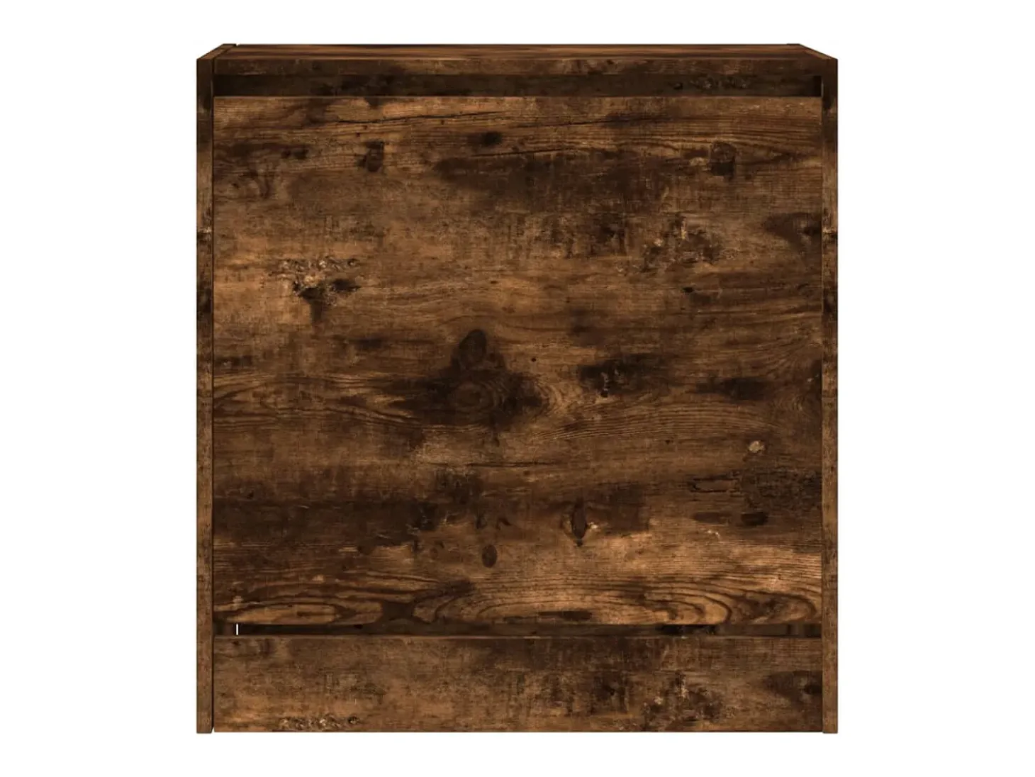 Zapatero de madera de ingeniería roble ahumado 60x34x63,5 cm ES398157