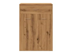 Zapatero de madera de ingeniería de roble hecho a mano