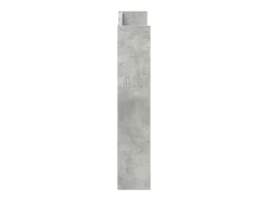 Zapatero de pared Gris hormigón 80x18x90 cm Aglomerado