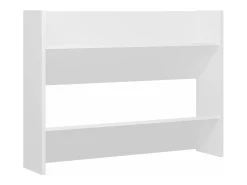 Zapatero de pared madera contrachapada blanco 80x18x60 cm ES288890