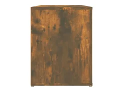 Zapatero de roble ahumado 100x35x45 cm Madera de ingeniería