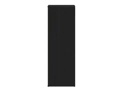 Zapatero de roble negro 54x34x100,5 cm madera de ingeniería