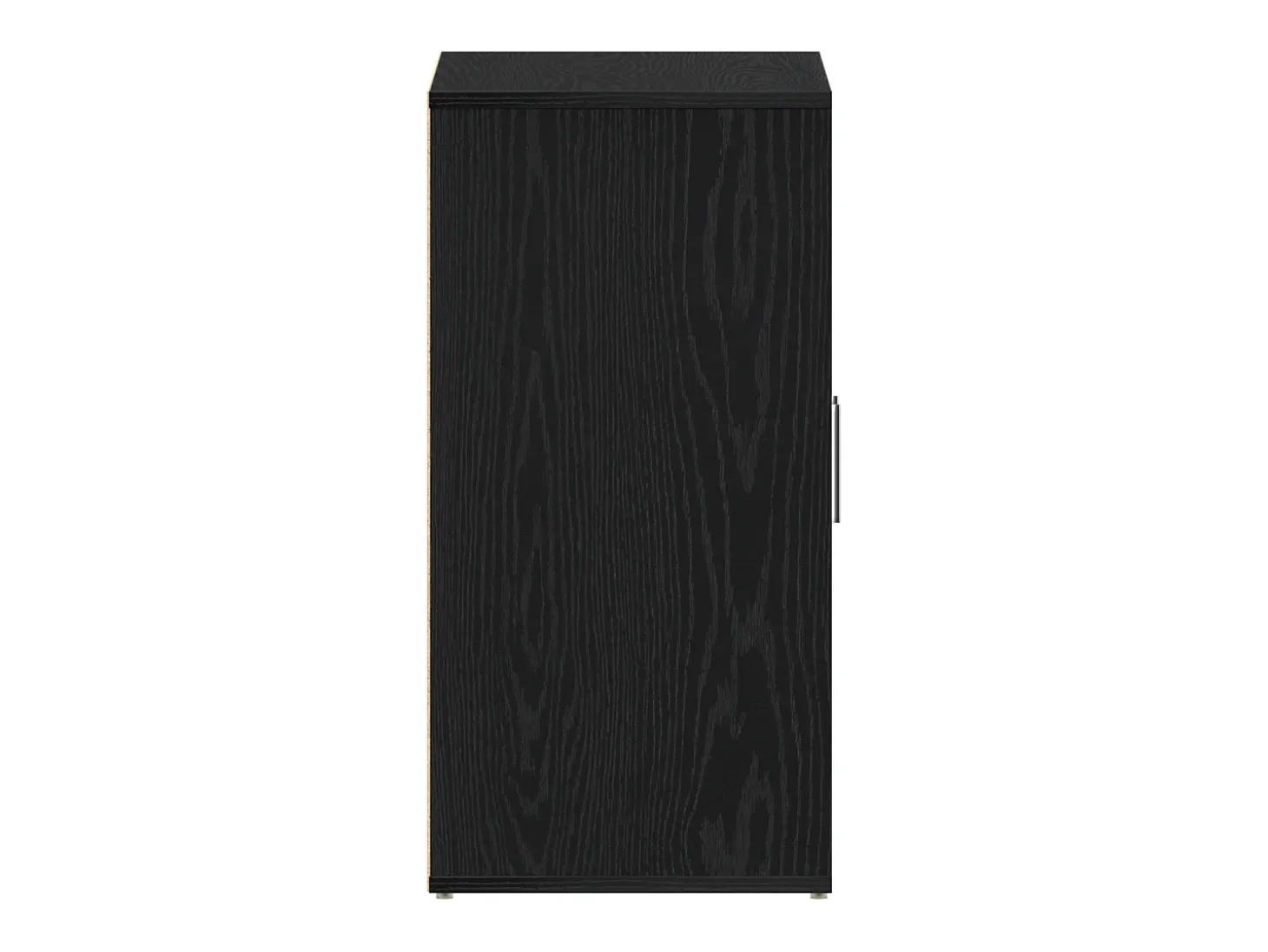 Zapatero de roble negro 60x35x70 cm fabricado en madera de ingeniería