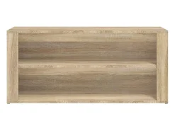 Zapatero de roble Sonoma 100x35x45cm Madera de ingeniería