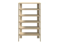 Zapatero de roble Sonoma 61x32x105cm madera de ingeniería