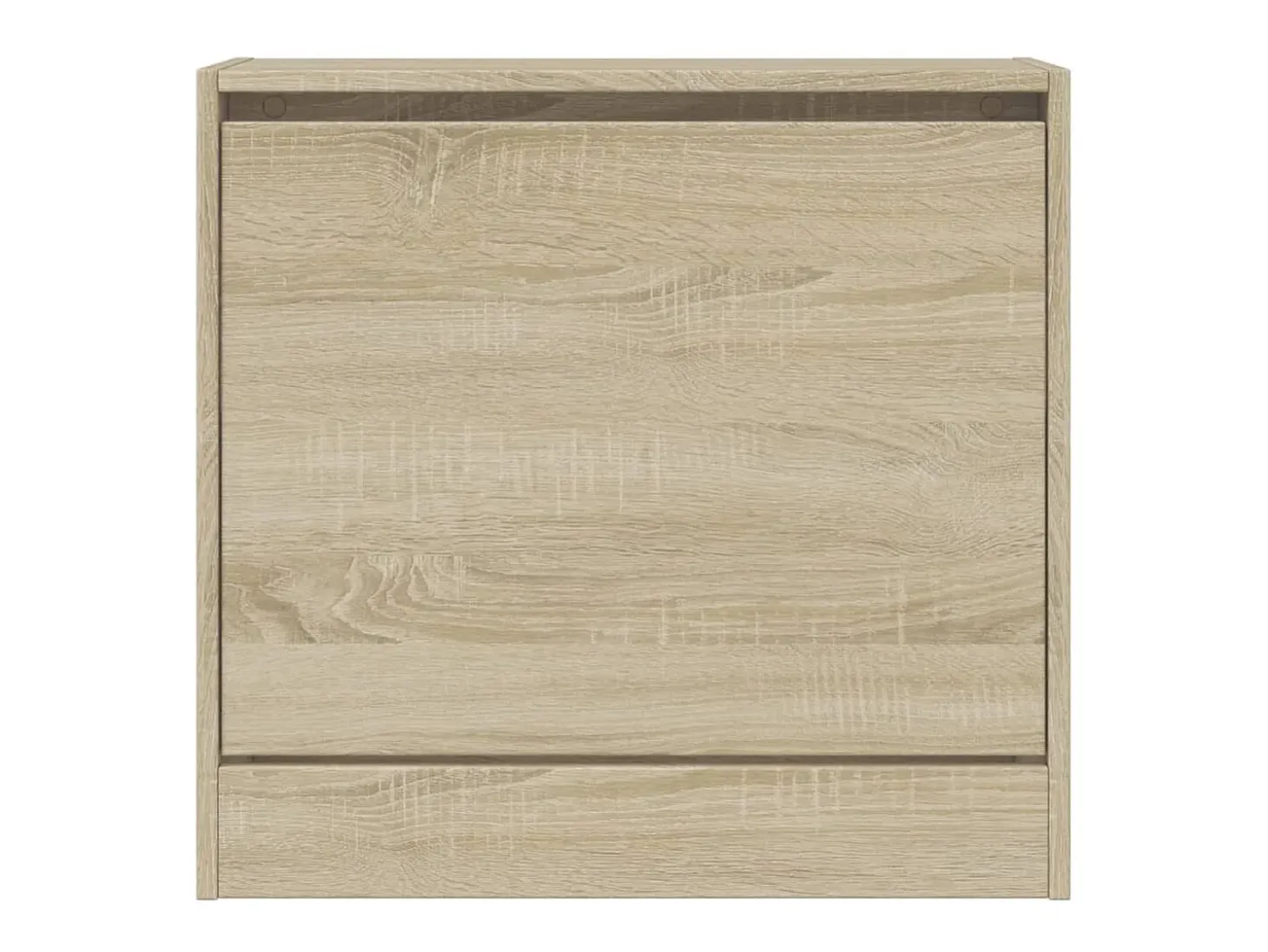 Zapatero de roble Sonoma 60x21x57 cm madera de ingeniería