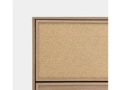 Zapatero doble de Fibra natural Natural 90 x 105- Bora