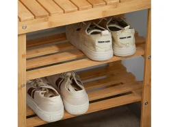 Zapatero, estantería para Zapatos de bambú 2 años de garantía, L50xP29xA45, FSR02-K-N SoBuy ES