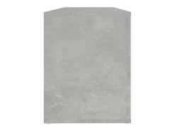 Zapatero gris hormigón 100x35x45 cm Madera de ingeniería
