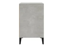 Zapatero gris hormigón 102x36x60 cm Madera de ingeniería