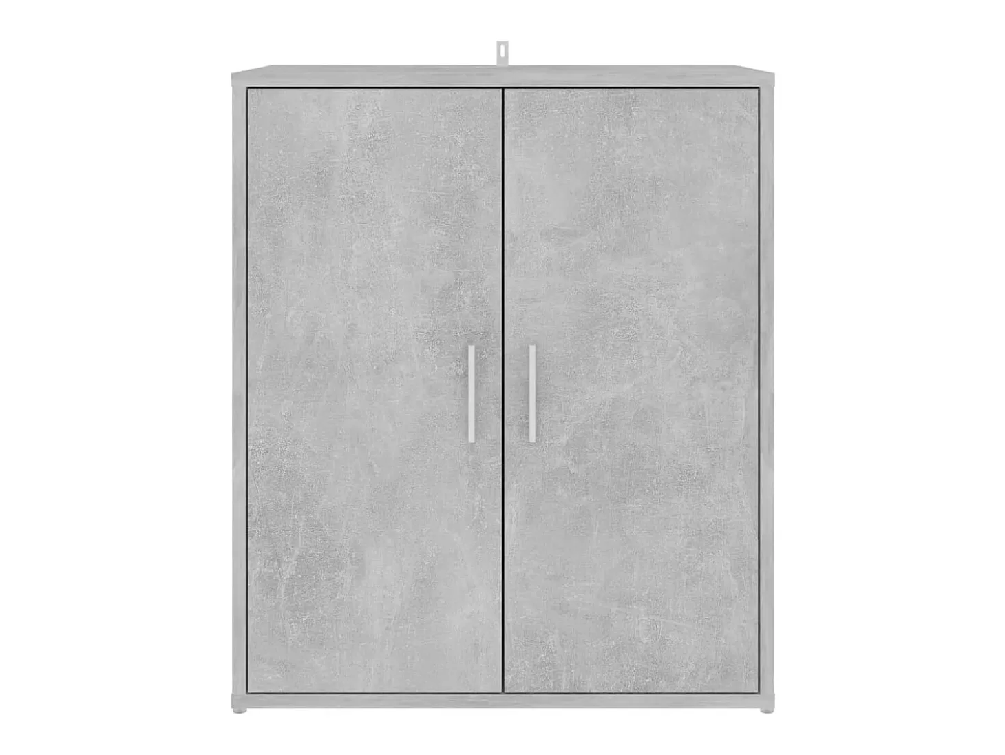 Zapatero gris hormigón 60x35x70 cm Madera de ingeniería