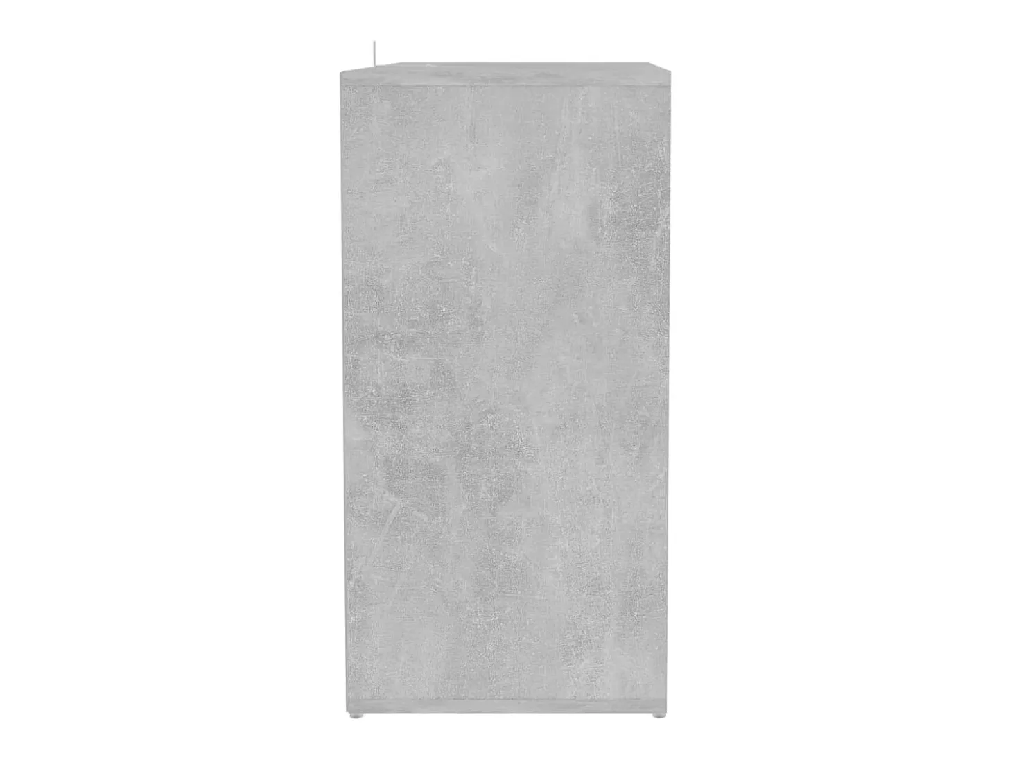 Zapatero gris hormigón 60x35x70 cm Madera de ingeniería