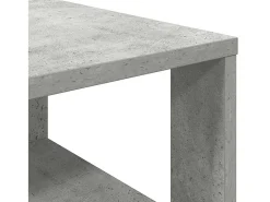 Zapatero gris hormigón 61x32x105 cm madera de ingeniería