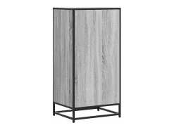 Zapatero gris Sonoma 48x38x97,5 cm madera de ingeniería