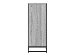 Zapatero gris Sonoma 48x38x97,5cm madera de ingeniería