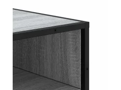 Zapatero gris Sonoma 48x38x97,5cm madera de ingeniería