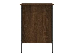 Zapatero madera de ingeniería marrón roble 69x35x50 cm ES574302