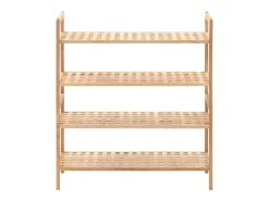 Zapatero Madera maciza de nogal 69 x 26 x 81 cm