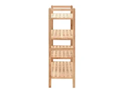 Zapatero Madera maciza de nogal 69 x 26 x 81 cm