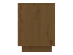 Zapatero Marrón Miel 60x34x45 cm Madera Maciza de Pino
