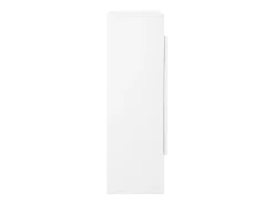 Zapatero moderno con 2 puertas y estantes regulables, MDF, blanco (146x34x109 cm)