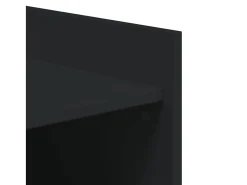 Zapatero negro 52x37,5x100 cm madera contrachapada
