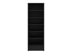 Zapatero negro 31,5x35x90 cm Madera contrachapada