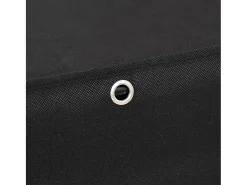 Zapatero negro 60x28x90 cm Tela
