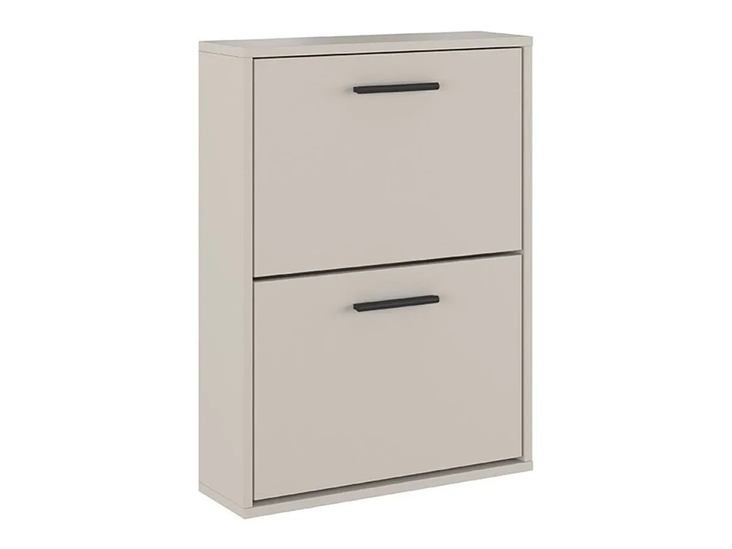Zapatero New Aura 2 puertas abatibles beige 73x54x18 cm