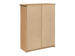 Zapatero Panamá 80x35x105 cm madera maciza de pino