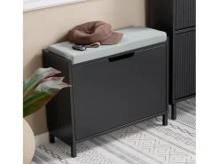 Zapatero Pequeño Estrecho con 1 Solapa Organizador FSR151-K-SCH SoBuy ES