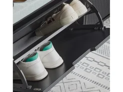 Zapatero Pequeño Estrecho con 1 Solapa Organizador FSR151-K-SCH SoBuy ES