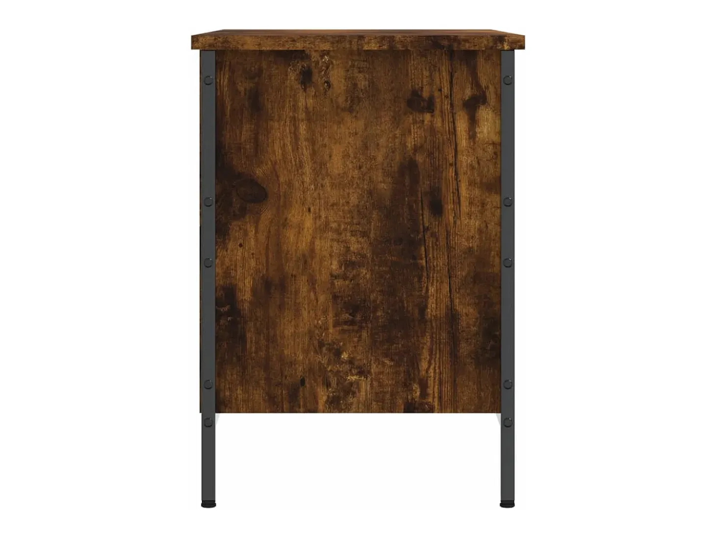 Zapatero roble ahumado 69x35x50 cm madera de ingeniería