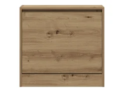 Zapatero Roble artesano 60x21x57 cm Madera de ingeniería