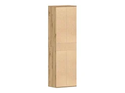 Zapatero roble craft 54x34x183cm madera de ingeniería