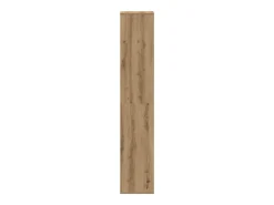 Zapatero roble craft 54x34x183cm madera de ingeniería