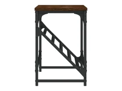 Zapatero roble marrón 90x30x45 cm madera de ingeniería