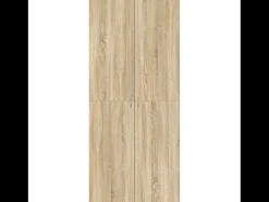 Zapatero roble Sonoma 80x35,5x180 cm Madera de ingeniería