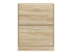 Zapatero Roble 59x17x81 cm Madera de ingeniería
