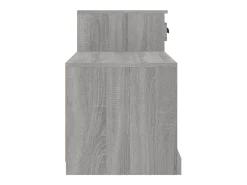 Zapatero Sonoma gris 100x42x60 cm madera de ingeniería