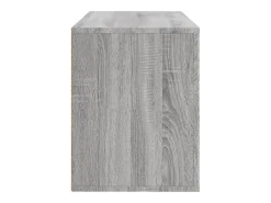 Zapatero Sonoma gris 80x35x45 cm Madera de ingeniería