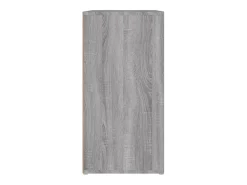Zapatero Sonoma gris 60x35x70 cm Madera de ingeniería