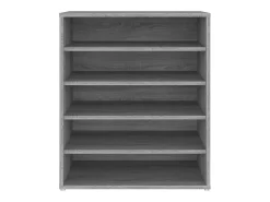 Zapatero Sonoma gris 60x35x70 cm Madera de ingeniería