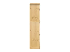 Zapatero 99x32x138 cm madera maciza de pino