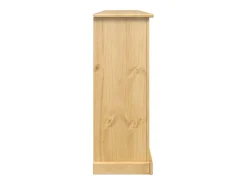 Zapatero 99x32x85 cm madera maciza de pino