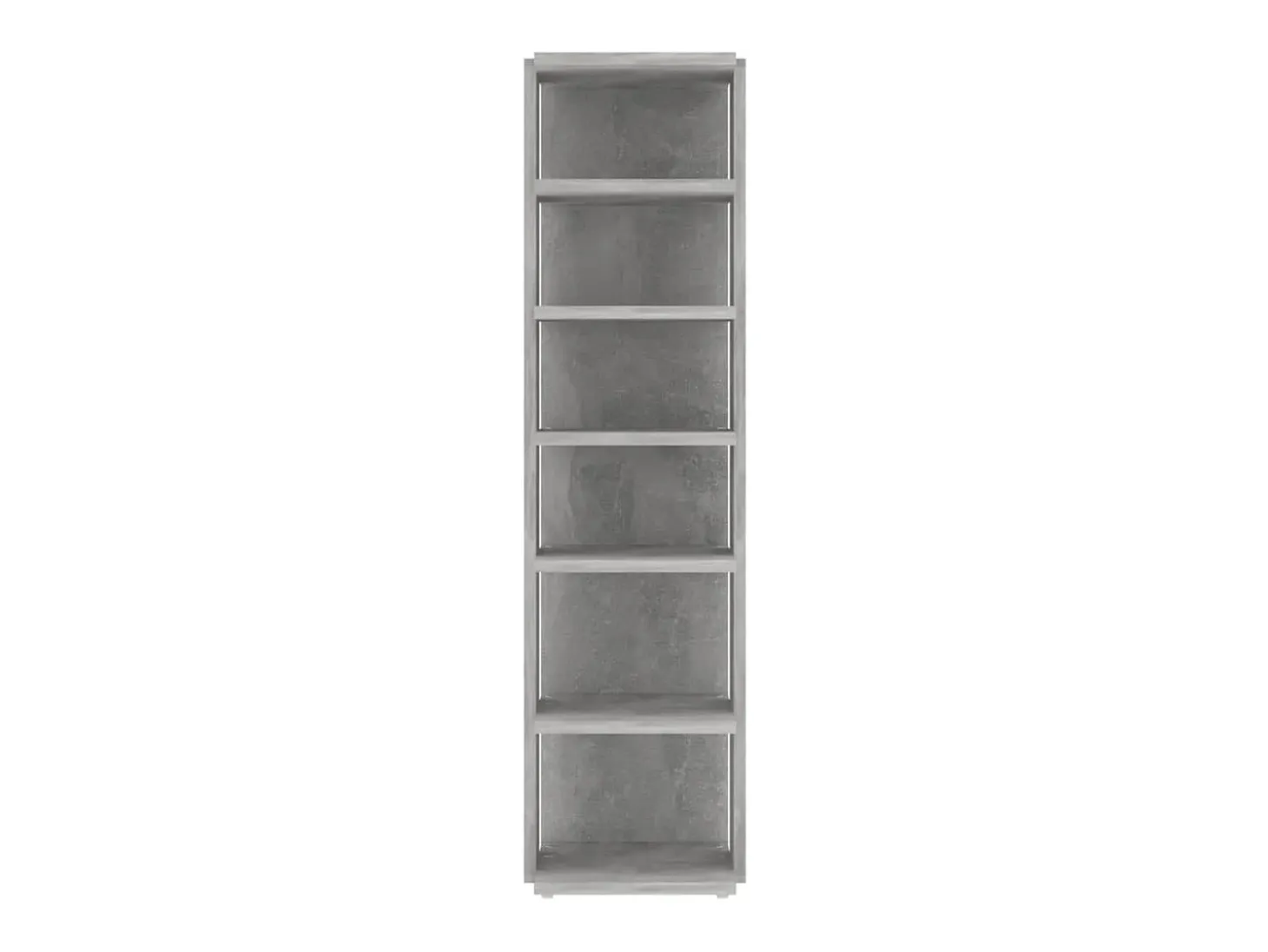 Zapateros 2 uds Gris hormigón 27,5x27x102 cm