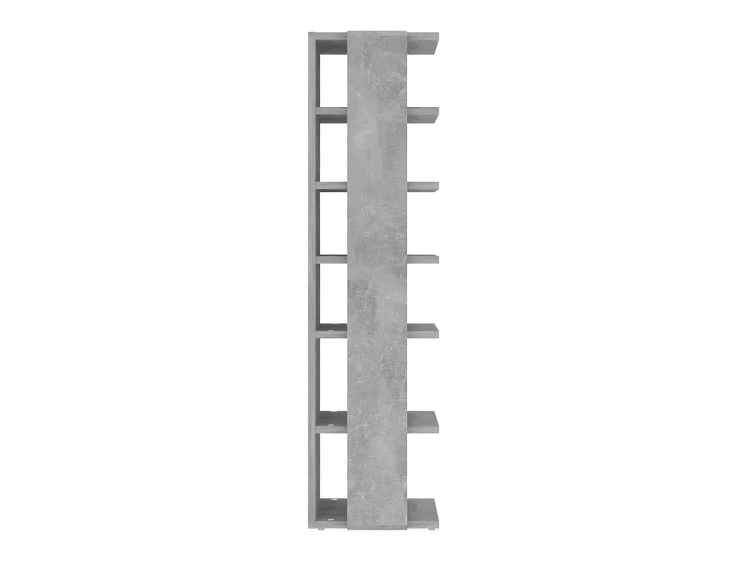 Zapateros 2 uds Gris hormigón 27,5x27x102 cm