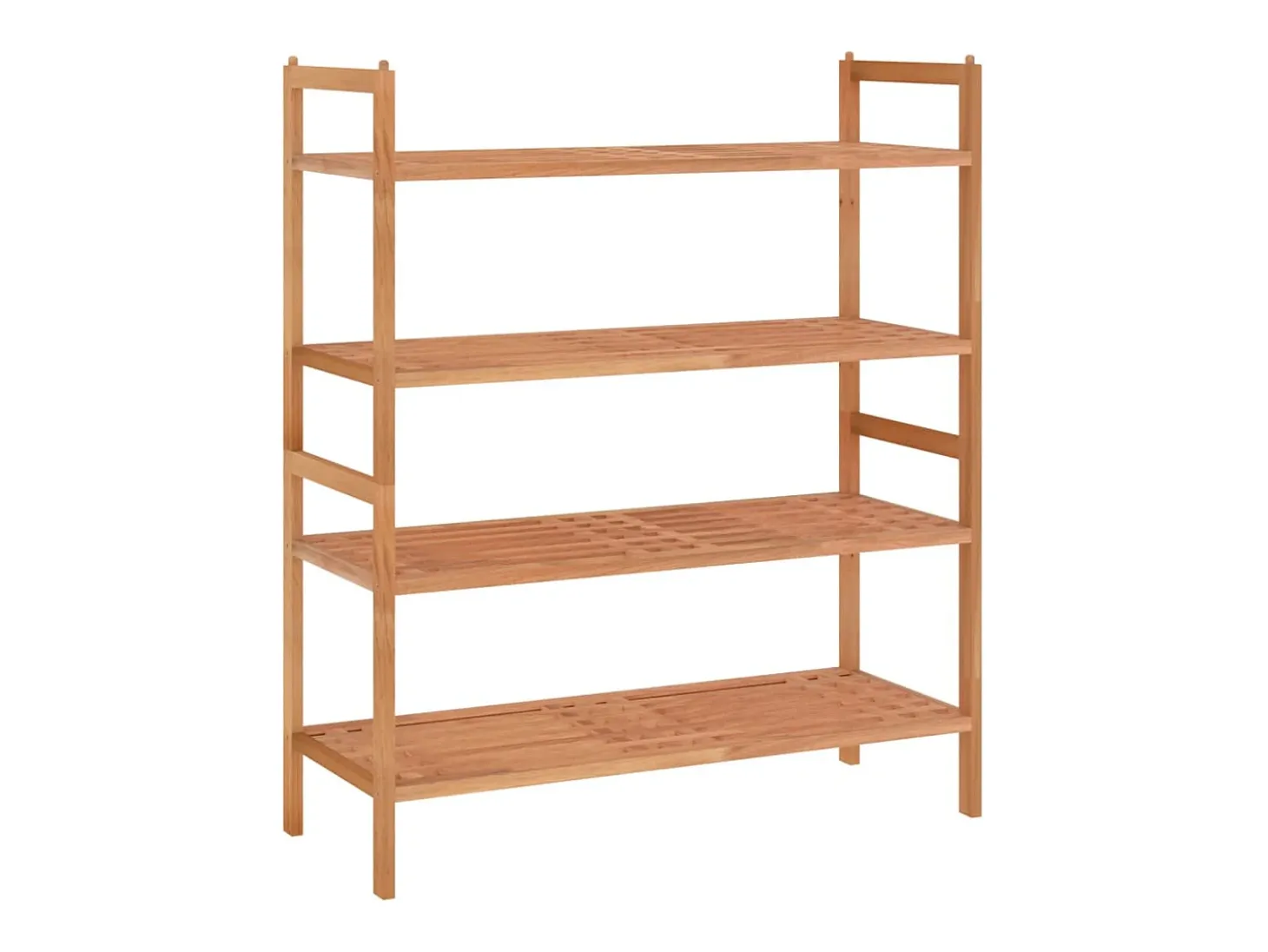 Zapateros 2 uds 69x27x41 cm Madera maciza de nogal