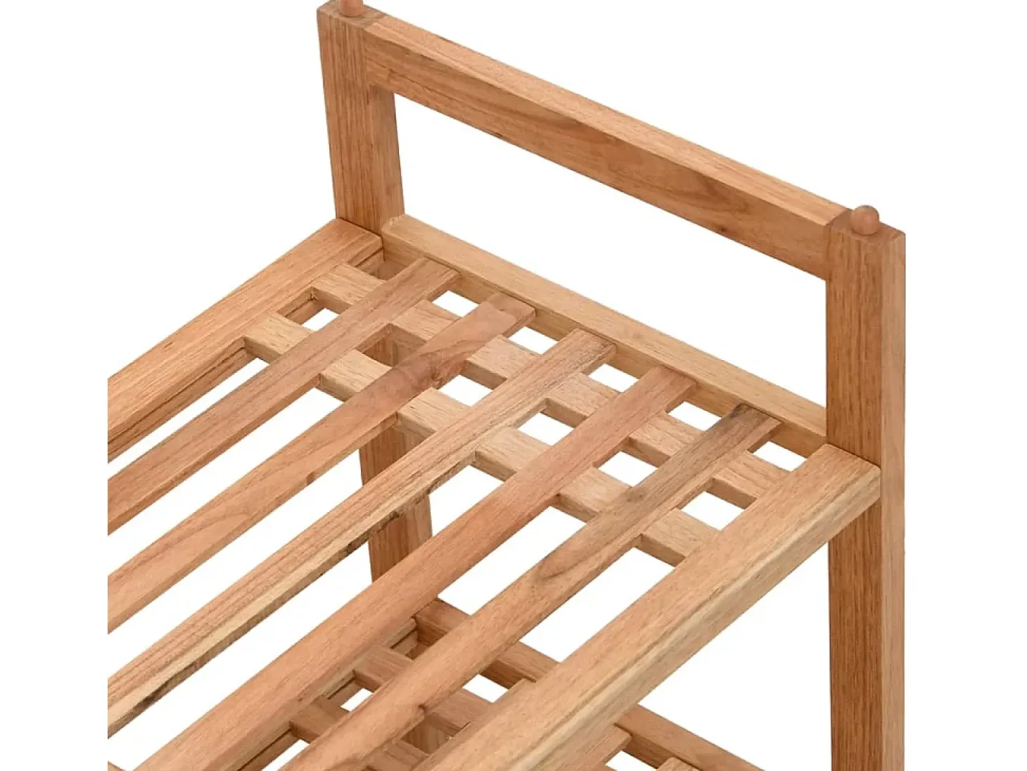 Zapateros 2 uds 69x27x41 cm Madera maciza de nogal