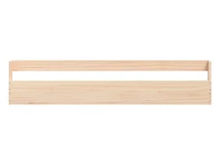 Zapateros de pared 2 uds 110x9x23 cm Pino macizo